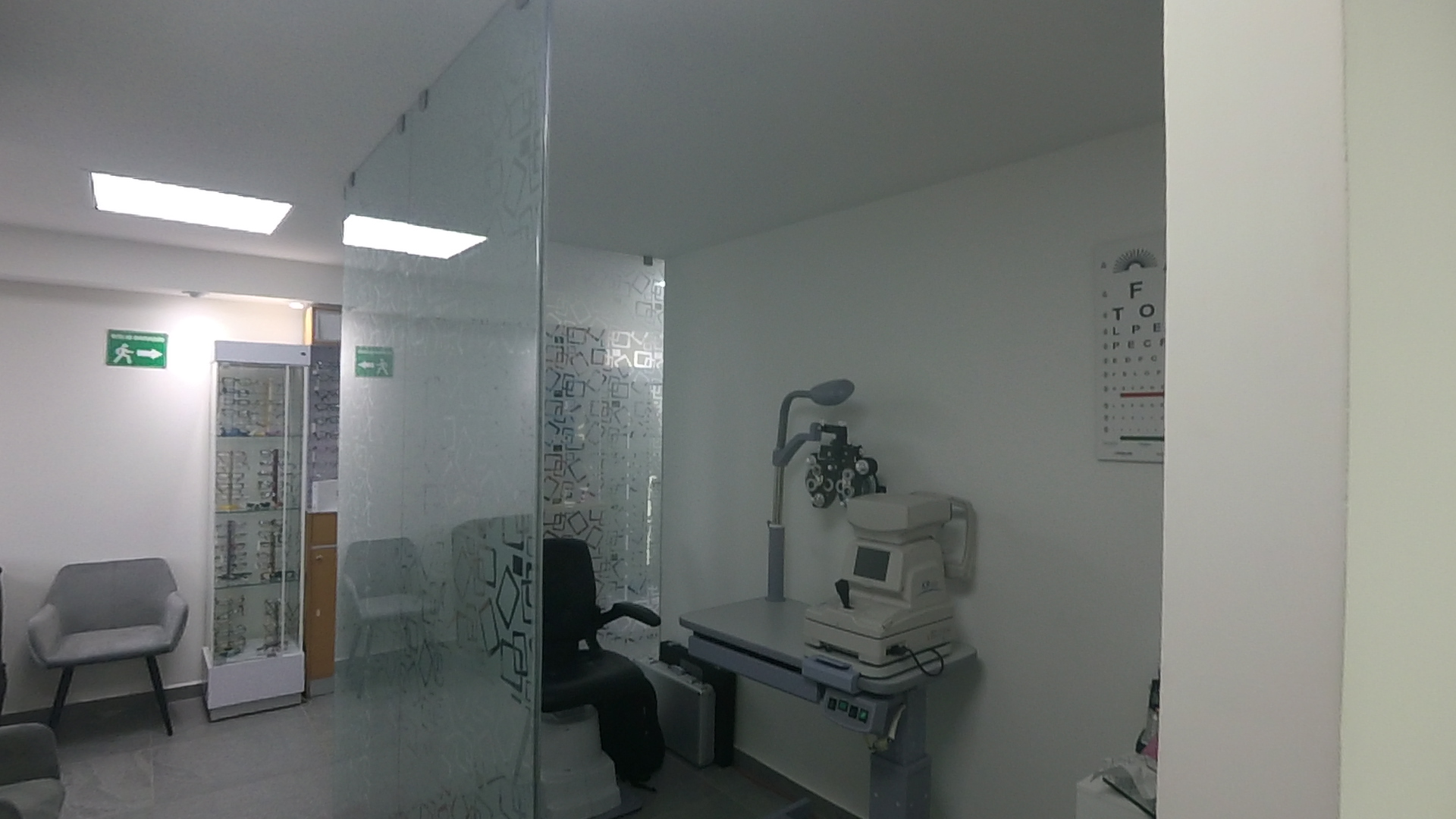 Área de recepción y orientación
